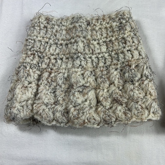 Handmade Cream Boot Cuffs - Picture 2 of 7